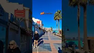 La Carihuela Promenade December Walk📍TORREMOLINOS, Spain 🇪🇸 #beach #walk #costadelsol #andalucia