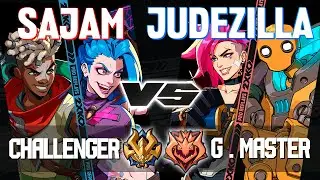 SAJAM (Jinx-Ekko) vs JUDEZILLA (Vi-Blitzcrank) ▰ 2XKO Pro level replays