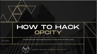 HOW TO HACK OPCITY and get more leads