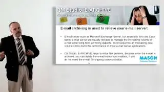 CM Studio .E-ARCHIVE - Part 1 -  Principles and requirements of an e-mail archiving solution