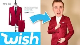 TRYING THE CHEAPEST SUIT ON WISH.COM