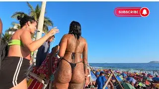 🇧🇷BRASILIAN BODY WALK BEACH 4K PART 1