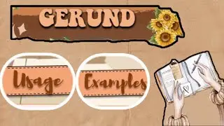 Master gerunds in 2 minutes!  Deep explanation!