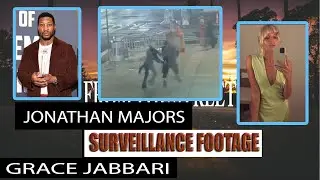 Jonathan Majors Surveillance Footage