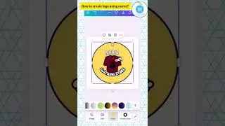 How to create logo using canva app? #canvatutorial #logo #tutorial
