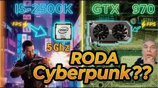 I5-2500K + GTX 970 em 2025 5Ghz rodando liso GTA V + outros games!
