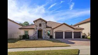 Oviedo pool home with no rear neighbors!  4 beds, 3 baths, over 3,000 sf of living space. $825,000