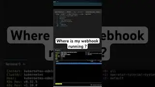 Where is my webhook running? Kubebuilder crash course #cloudnative #kubebuilder #kubernetes
