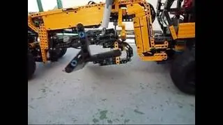 ROAD GRADER  GR-225A in Lego Technic version #18