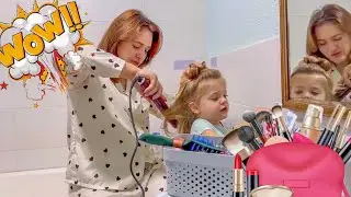 Mellania la salon acasă 💄 Cristina se descurcă?/ Mama Face cea mai gustoasă RAȚĂ UMPLUTĂ 🤤❤️