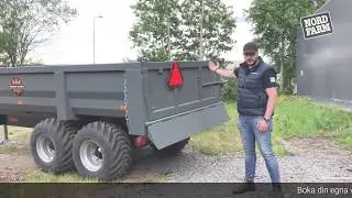 Dumpervagn Palmse Trailer D1300