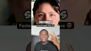 Is she the fastest rapper alive?? 😮 #shorts