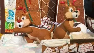 Gingerbread House in Disney's Grand Californian Hotel Christmas 2019