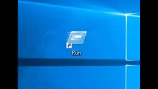 Create Run Command Shortcut on Windows 10 Desktop