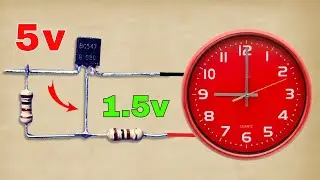 5v to 1.5v Converter For Wall Clock