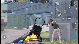 Fast Reflex M24 Sniper | 2v2 TDM Battle PUBG Mobile