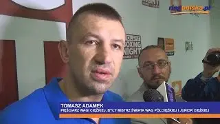 Adamek po wygranej z Saletą
