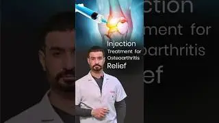 Injection therapy: A smart bridge between medication & surgery!#OsteoarthritisRelief #PainFree