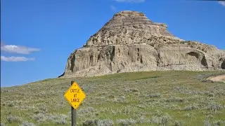 Climbing Castle Butte