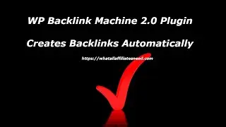👉WP BACKLINK MACHINE PLUGIN WALKTHROUGH 💥 Backlink Machine Pro Introduction Demo Review Plus Bonuses