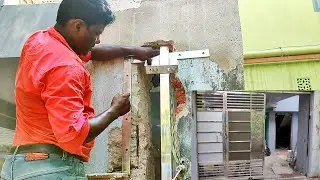 Ss Sliding Door full Making || Installation