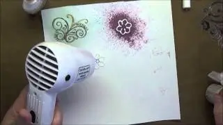 Tutorial using fine line applicator but not with glue!