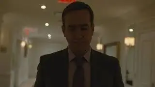 Tom returns to Logan's suite after meeting with Kendall | Succession Season 3, Episode 6