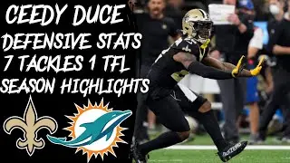 New Orleans Saints- Chauncey Gardner Johnson Vs Miami Dolphins Week 16 Season Highlights