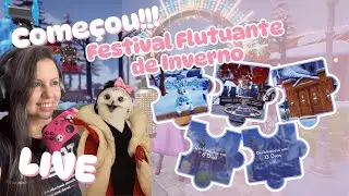 🎮 LIVE | COMEÇOU HOJE ❄️ Festival Flutuante de Inverno | Disney Dreamlight Valley PT-BR