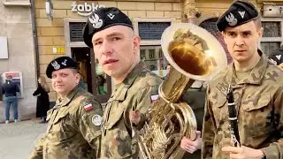 Live orkiestra wojskowa