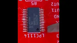 LPC1114（TSSOP版）はんだ付け動画