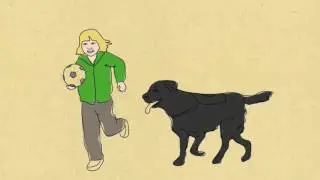Irish Guide Dogs  The animated story of Aaron and his dog friend Gus  HD