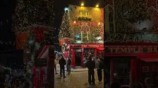 Temple Bar Dublin 🎄Christmas Winter