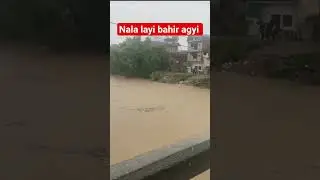 Nala Lai flood Rawalpindi | Heavy Rain in Rawalpindi | Rawalpindi flood #flood #Rawalpindi #nalalai