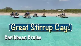 Cabanas and Wave Runners in Great Stirrup Cay, Bahamas - Norwegian Caribbean Cruise Part 3 of 4