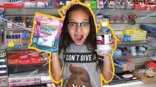 MINHA M&Atilde;E DISSE SIM PARA TUDO NA PAPELARIA /  LOJINHA DE SLIME
