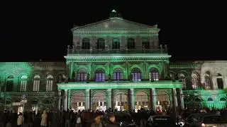 HANNOVER LEUCHTET 2018 - OPERNHAUS - 4K