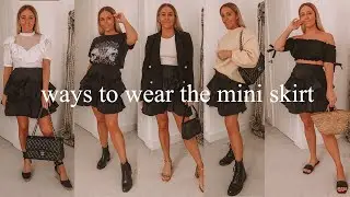 WAYS TO WEAR THE RUFFLE MINI SKIRT | OUTFIT INSPIRATION