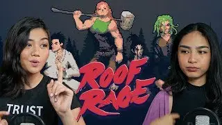 FLYING THROUGH THE ROOF! Roof Rage Gameplay with Claire and Raine | whatoplay LIVE