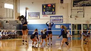 Grueling Volleyball Match - Lake Norman High School @ Statesville