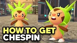 Pokemon Legends Z-A: How to Get Chespin EARLY Tutorial