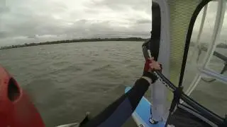 Windsurfing 12/6/16 Victoria Point Neilpryde EVO5 5.8m Mistral Speed 55 95L