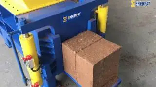 Enerpat HBA SB135 Coconut Coir Baler  / Briquetting press Machine