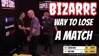 The Strangest End To A Darts Match I've Ever Seen
