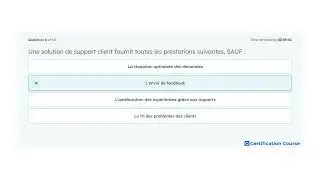Une solution de support client fournit toutes les prestations suivantes, SAUF :