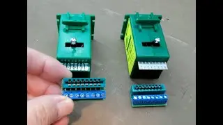 Accu-Lites Snap Solderless Connectors for Tortoise Switch Machines. HO Scale 20x12 Layout Part 37.