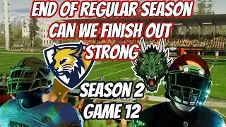Maximum Football Dynasty Rebuild Series S2 Game 12 Can We Finish Out The Regular Season Strong
