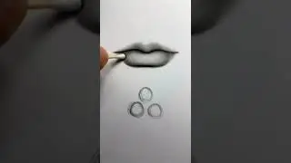 easy tutorial of lips #drawing #art #drawingtutorial #trendingshorts #painting #ytshorts