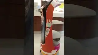 🌈 SM CENTRAL OLONGAPO || ROBOT WAITER #dunkindonuts #shortvideo #viraltrending #shorts