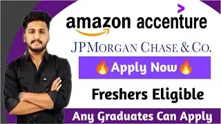Latest Engineering Jobs 2021 |MNCJob| ||Amazon||Accenture||JPMorgan|| Any Graduates can Apply